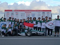 Keren! Tim Anargya ITS Kembali Raih Juara di FSAE Japan 2024