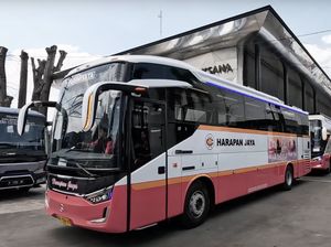 11 Bus Baru PO Harapan Jaya Lahir dari Garasi Laksana