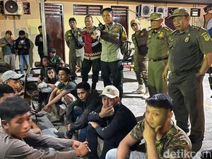 Puluhan Pengamen di Kota Mojokerto Ditangkap karena Meresahkan Masyarakat