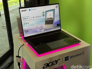Acer Swift Go 14 AI Rilis di RI Pakai Snapdragon X Plus, Harganya Menarik Acer Swift Go 14 AI Rilis di RI Pakai Snapdragon X Plus, Harganya Menarik