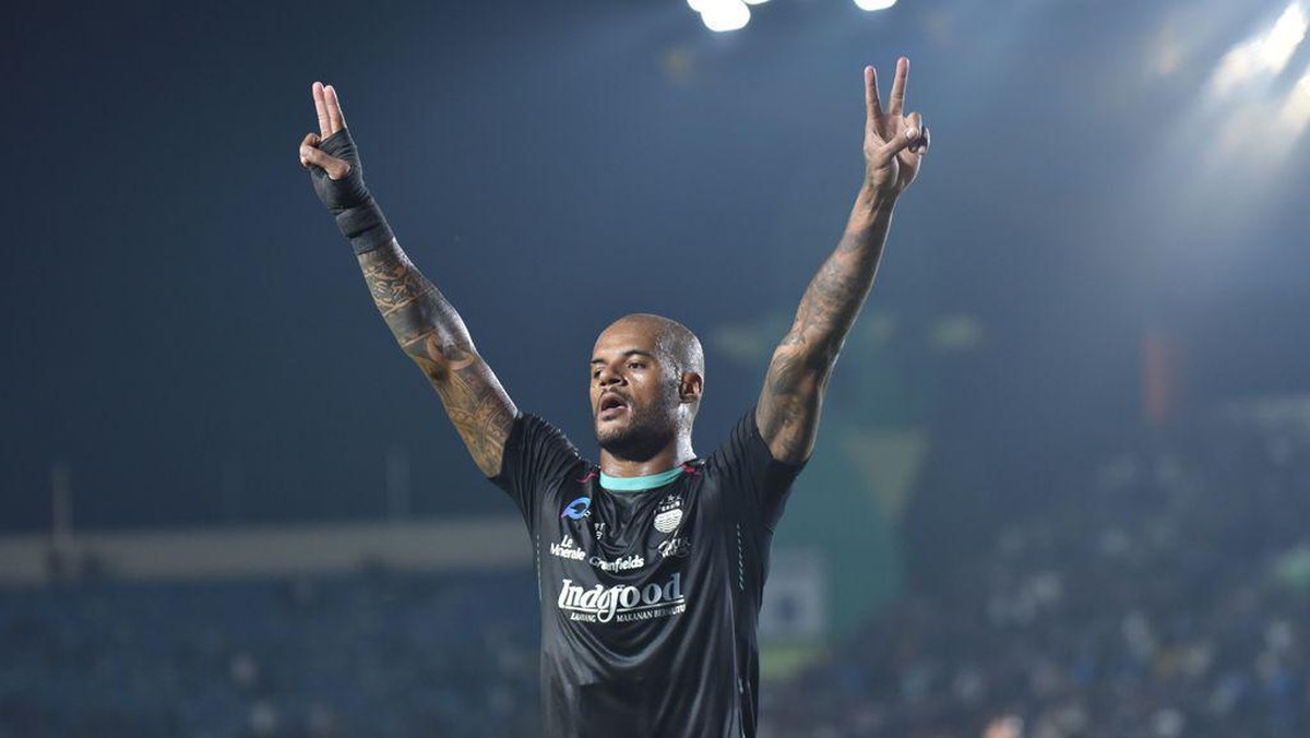 David Da Silva berpeluang besar absen saat Persib Bandung menjamu PSM Makassar. (Foto: Persib Bandung)