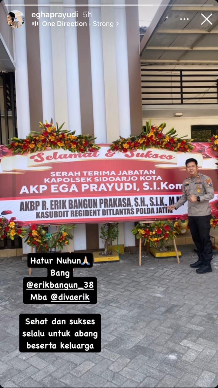 Ega Prayudi anak Tukul Arwana naik pangkat