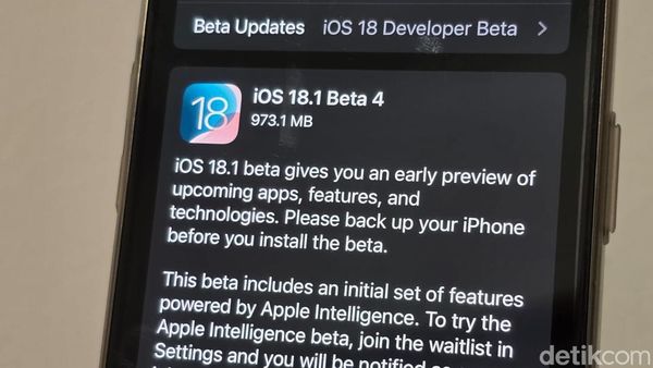 Fitur Baru iOS 18.1 Beta 4, Segera Hadir di iPhone