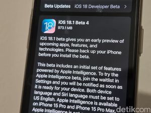 Fitur Baru iOS 18.1 Beta 4, Segera Hadir di iPhone