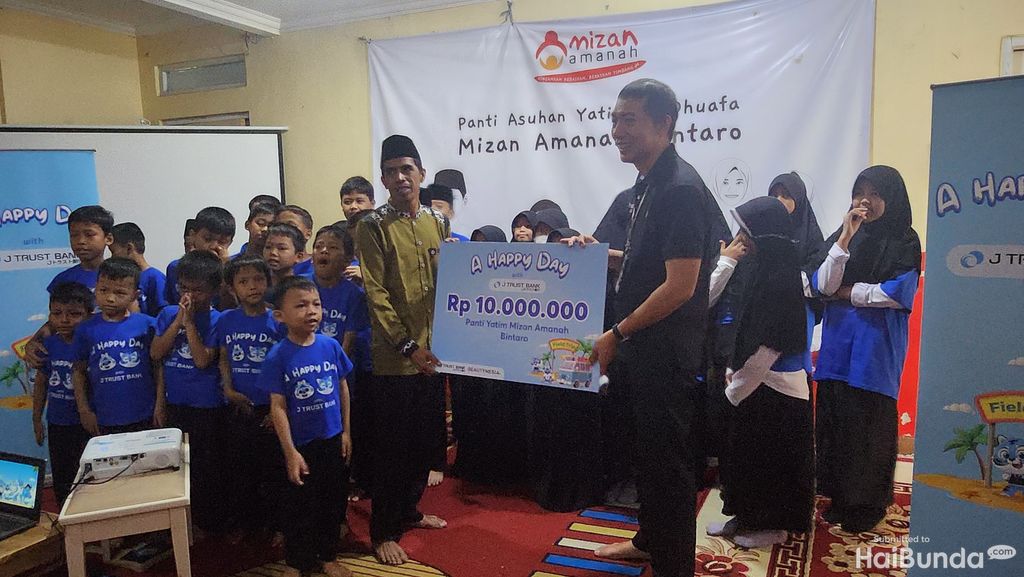 J Trust Bank x Panti Asuhan Mizan Amanah Bintaro