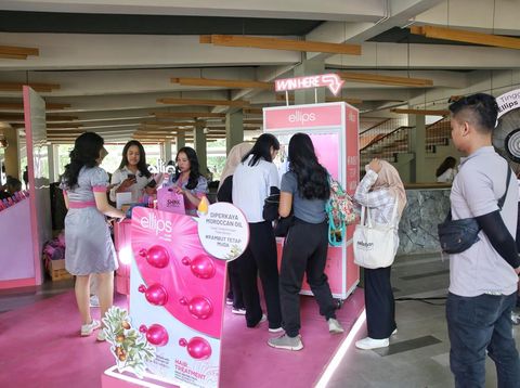 Keseruan Ellips Shine Sister Goes to Campus di Universitas Indonesia