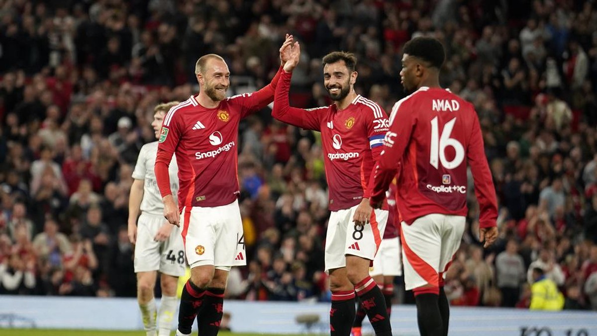 Manchester United diunggulkan menang atas Tottenham Hotspur. (Foto: AP/Dave Thompson)