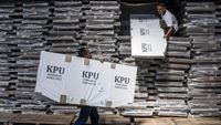 Melihat Logistik Pilkada di Gudang KPU Bandung Barat