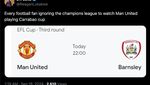 Meme MU Pesta Gol di Carabao Cup Saat yang Lain Main di Liga Champions