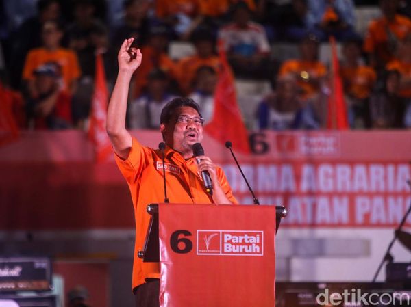 Momen Partai Buruh Nyatakan Dukung Pemerintahan Prabowo-Gibran