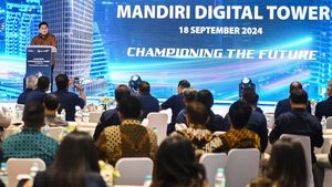 Momen Erick Thohir Kenalkan Mandiri Digital Tower