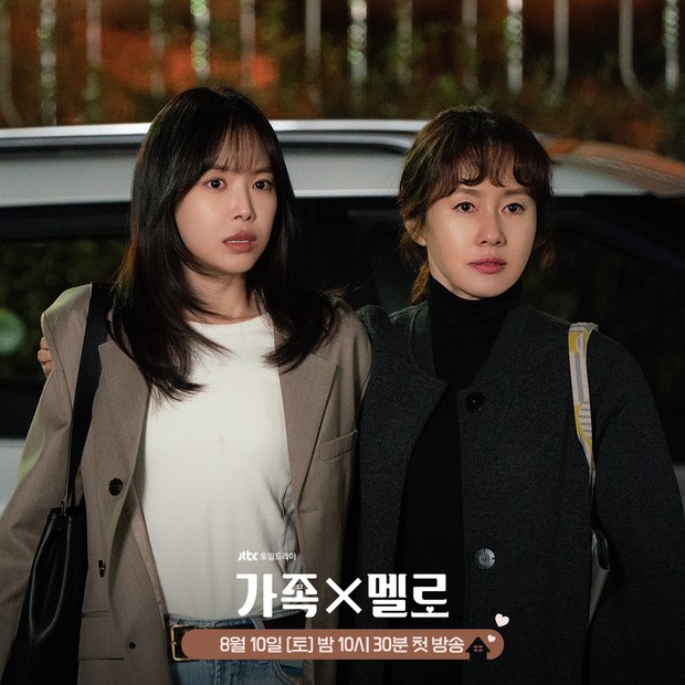 Potret Kim Ji Soo dan Son Na Eun dalam drama 'Romance in the House'