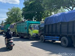 Langgar Aturan, 34 Truk Batu Bara di Jambi Diamankan Polisi