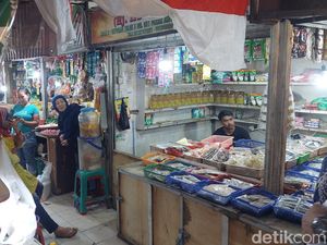 Kepanikan Warga di Pasar Atas Cimahi Saat Gempa Guncang Bandung-Garut