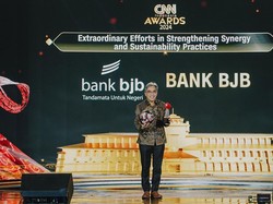 bank bjb Raih 2 Penghargaan di CNN Indonesia Awards 2024
