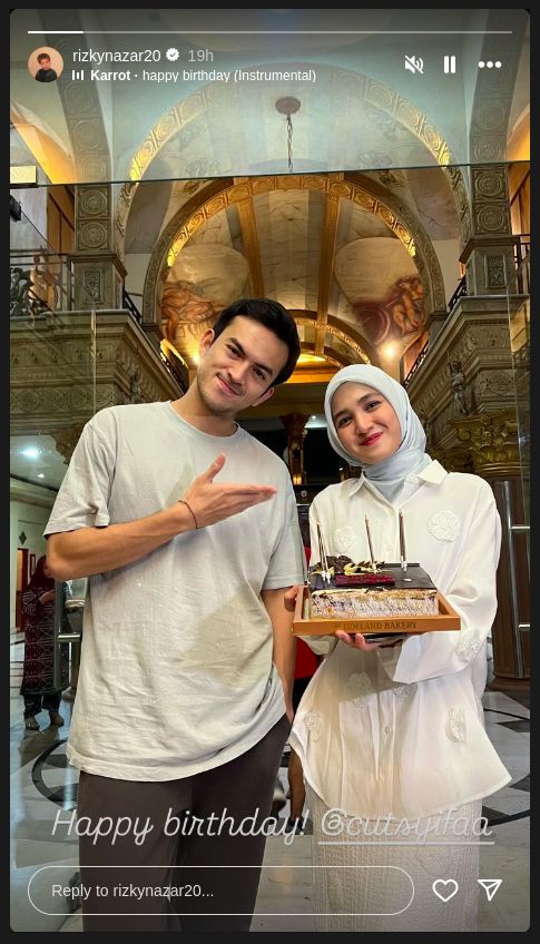 Rizky Nazar dan Cut Syifa