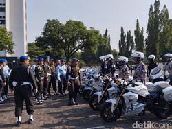 Danpuspom TNI Pimpin Apel Kesiapan Lalu Lintas-Parkir Jelang HUT ke-79 TNI