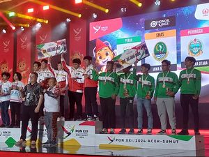 Eksibisi Honor of Kings di PON XXI Aceh-Sumut 2024, Jabar Juara!