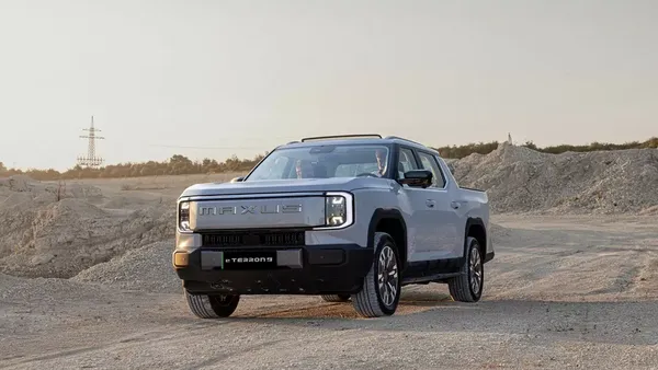 Potret Pikap Double Cabin Listrik Terbaru Maxus eTerron 9