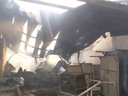 3 Rumah Warga Terdampak Kebakaran Pasar Sepanjang Sidoarjo