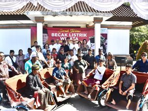 Dukung Pariwisata Ramah Lingkungan, Becak Listrik Diluncurkan di Bali