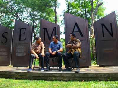 Pramono-Rano Ngobrol Bareng Ahok di Simpang Semanggi