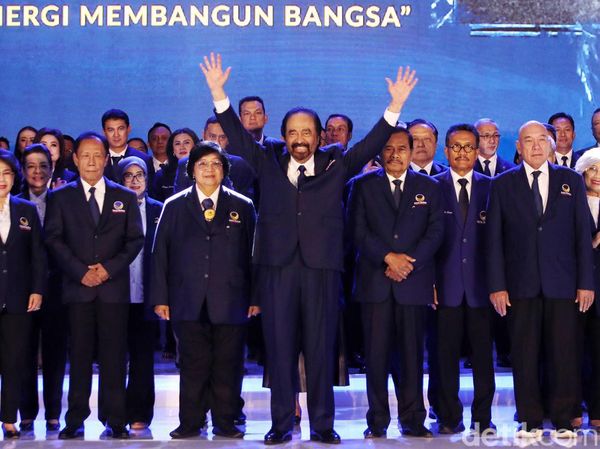 Surya Paloh Kukuhkan Pengurus NasDem Periode 2024-2029