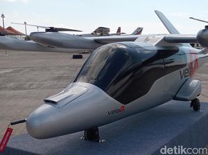 Taksi Terbang Buatan PT DI Bakal Mengudara Perdana di Bali pada 2028