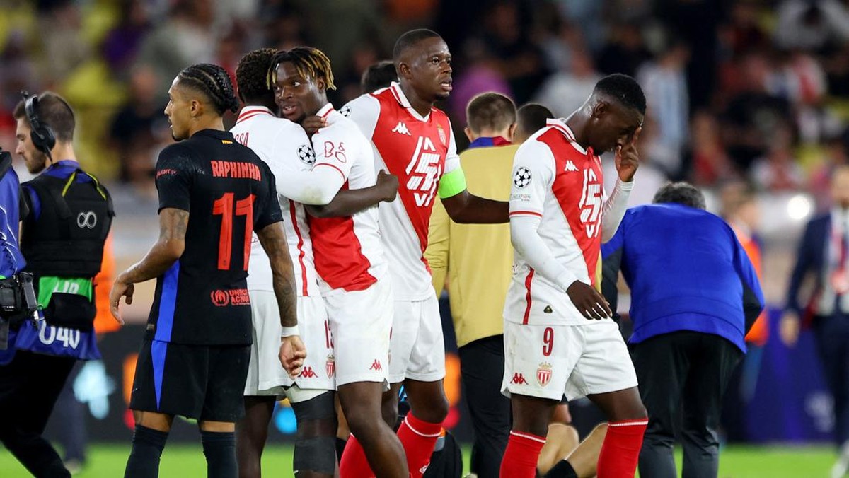 AS Monaco memang pantas kalahkan Barcelona (REUTERS/Manon Cruz)