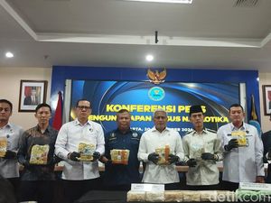 BNN Bongkar Penyelundupan 15 Kg Sabu dan 10.345 Butir Ekstasi Asal Malaysia