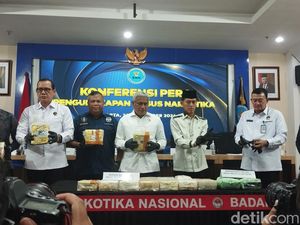 BNN Gagalkan Peredaran 15 Kg Sabu dan 10.034 Butir Ekstasi Asal Malaysia