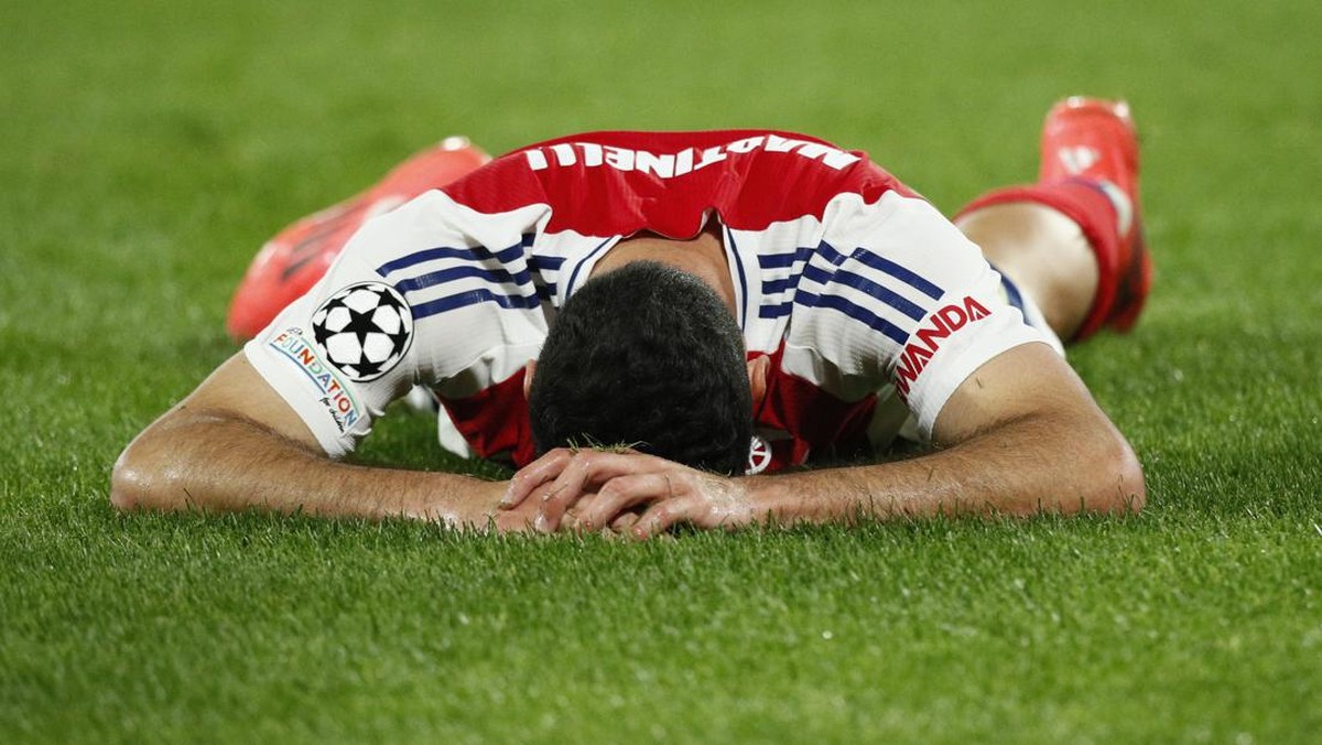 Gabriel Martinelli gagal bikin gol sejak Februari (REUTERS/Alessandro Garofalo)