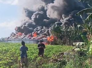 Gudang BBM Ilegal di Lampung Selatan Terbakar, Pertamina Minta Polisi Selidiki Gudang BBM Ilegal di Lampung Selatan Terbakar, Pertamina Minta Polisi Selidiki