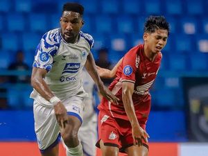 Babak Pertama Tuntas, PSM Makassar Vs PSIS Semarang Masih 0-0