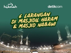 6 Larangan di Masjidil Haram dan Masjid Nabawi, Salah Satunya Merokok