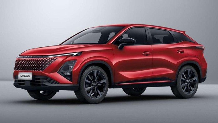 Penampakan Chery Omoda 5 facelift Penampakan Chery Omoda 5 facelift