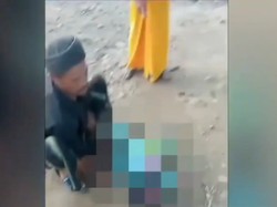 Heboh Penemuan Mayat Bocah Dengan Muka Tertutup Lakban di Lebak Banten