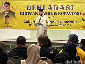 Ditemani Ketua Timses, RK Terima Dukungan dari Pasukan RIDO Jakarta