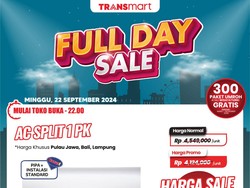 Beli AC 1 PK Bisa Dapat Diskon Rp 1,2 Juta, Merapat ke Transmart!