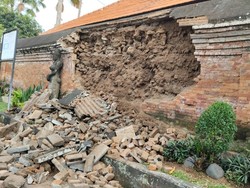 Gempa M 4,8 di Gianyar, Pagar hingga Genting Rumah Rusak