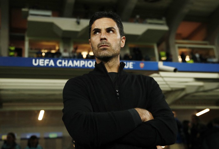 Mikel Arteta Soccer Football - Champions League - Atalanta v Arsenal - Gewiss Stadium, Bergamo, Italy - September 19, 2024 Arsenal manager Mikel Arteta REUTERS/Alessandro Garofalo