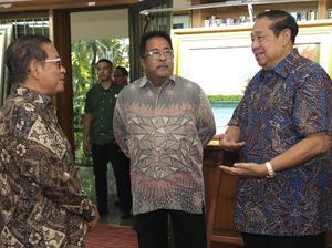 Pramono-Rano Bertemu SBY di Cikeas, Tak Bahas soal Dukungan