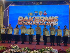 SDM Polresta Sidoarjo Sabet Juara Pertama Laporan Siap Semeru