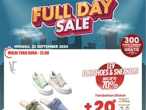Aneka Sandal-Sepatu Murah Meriah di Transmart Full Day Sale, Ada yang Diskon Hingga 70% Aneka Sandal-Sepatu Murah Meriah di Transmart Full Day Sale, Ada yang Diskon Hingga 70%