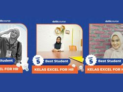 5 Peserta Terbaik Kelas Excel untuk HR detikCourse