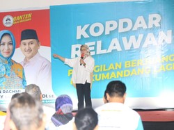 141 Komunitas Relawan Gelorakan Kemenangan Airin-Ade dan Benyamin-Pilar