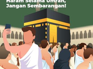 3 Aturan Berfoto di Masjidil Haram Selama Umrah, Jangan Sembarangan!