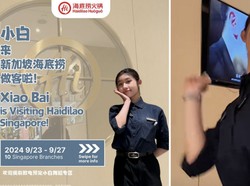 Jago Nari! Pelayan Resto Hotpot Ini sampai Tampil di Luar Negeri