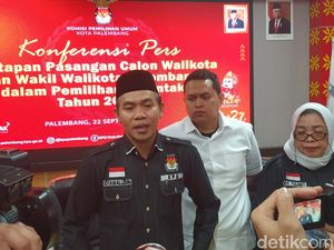 Berkas Lengkap, KPU Palembang Tetapkan 3 Paslon Pilkada Berkas Lengkap, KPU Palembang Tetapkan 3 Paslon Pilkada