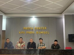 3 Paslon Ditetapkan Bersaing di Pilkada Sumsel 2024